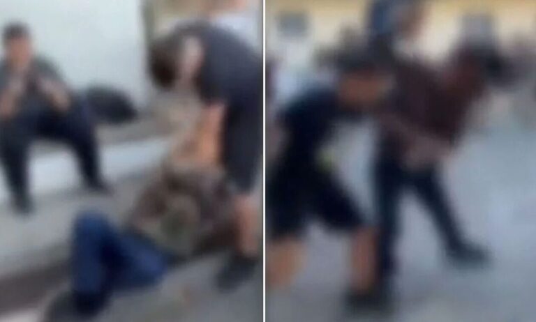Άγριος ξυλοδαρμός μαθητή σε σχολείο – Οι συμμαθητές του φώναζαν «σκότωσέ τον»