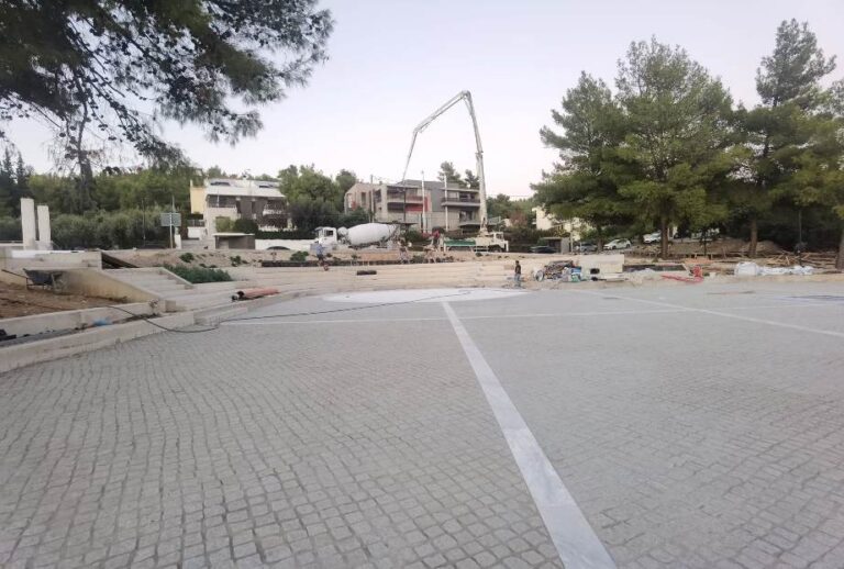 Πικέρμι: Παραδίδεται μέχρι τέλος του έτους η νέα πλατεία στη Διώνη