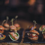 A,Close,Up,Shot,Of,A,Selection,Of,Canape,Dishes.