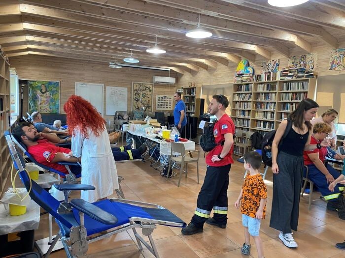 Νέος Βουτζάς: Μεγάλη συμμετοχή στην εθελοντική αιμοδοσία που διοργάνωσε ο Αθλητικός Σύλλογος “Η Πρόοδος”