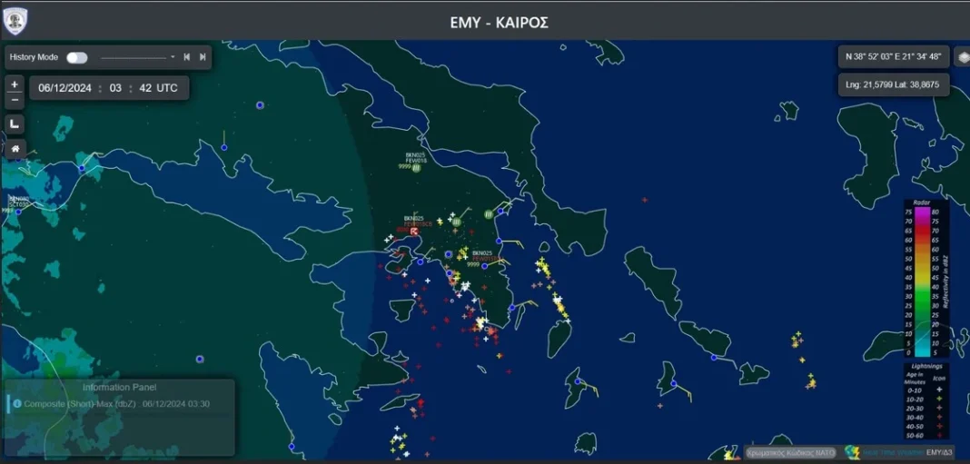 Καταιγίδα – Αττική: Πού καταγράφηκε ρεκόρ ύψους βροχής – rpn