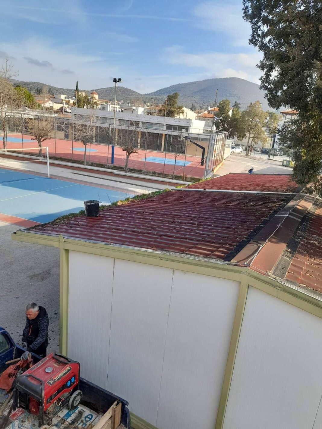 Δήμος Μαραθώνος: Τεχνικές εργασίες στο Γυμνάσιο Μαραθώνα – rpn