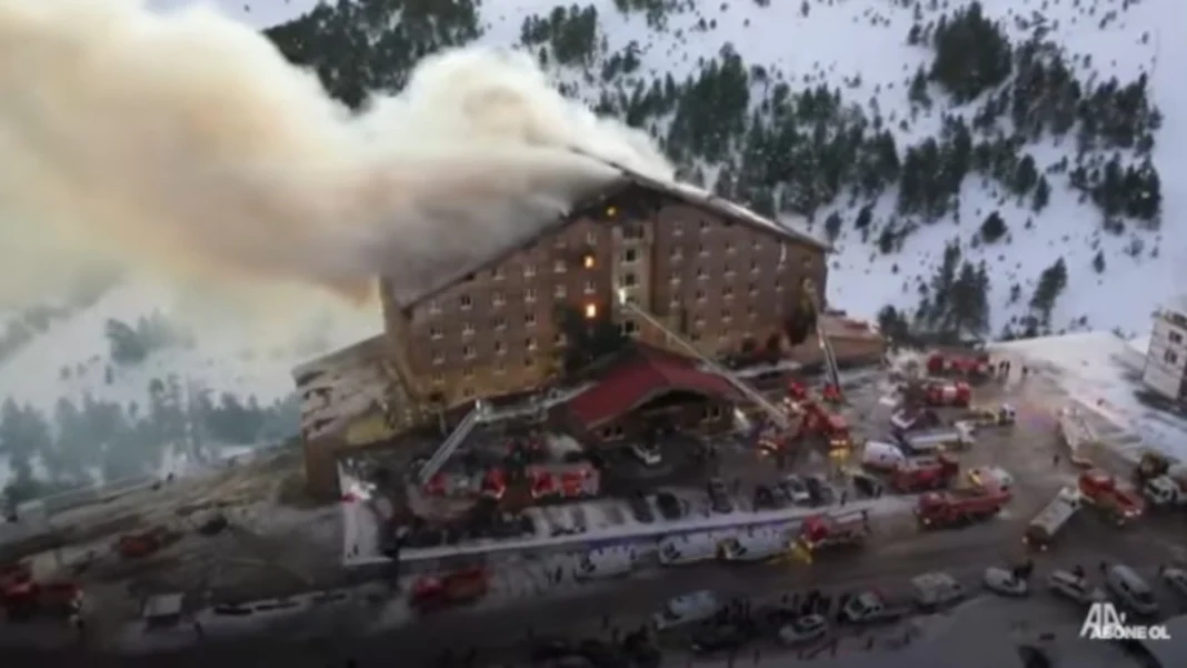 Τουρκία: Ανεβαίνει ο αριθμός των νεκρών από την πυρκαγιά σε χιονοδρομικό – Πανικός και αλλοφροσύνη – rpn