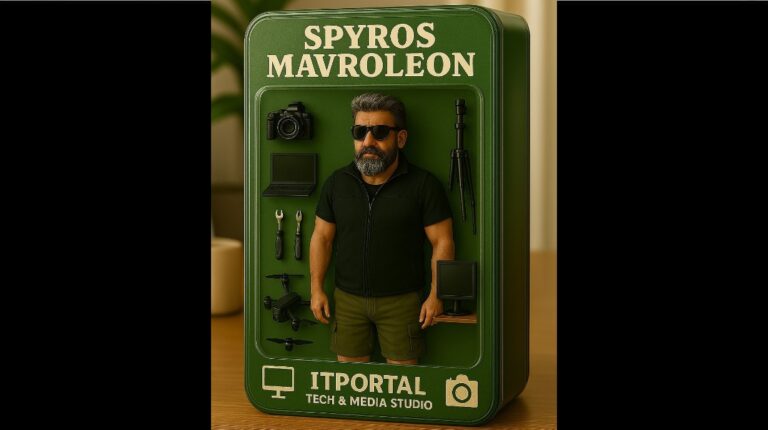 Ο Spiros Mavroleon, ο απόλυτος ήρωας της τεχνολογίας και των media, επιστρέφει… σε συλλεκτική φιγούρα δράσης – rpn