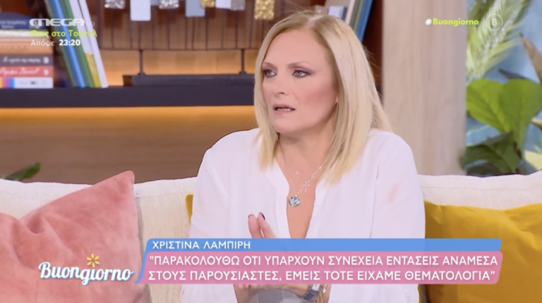 Η Χριστίνα Λαμπίρη για την τηλεόραση – RPN