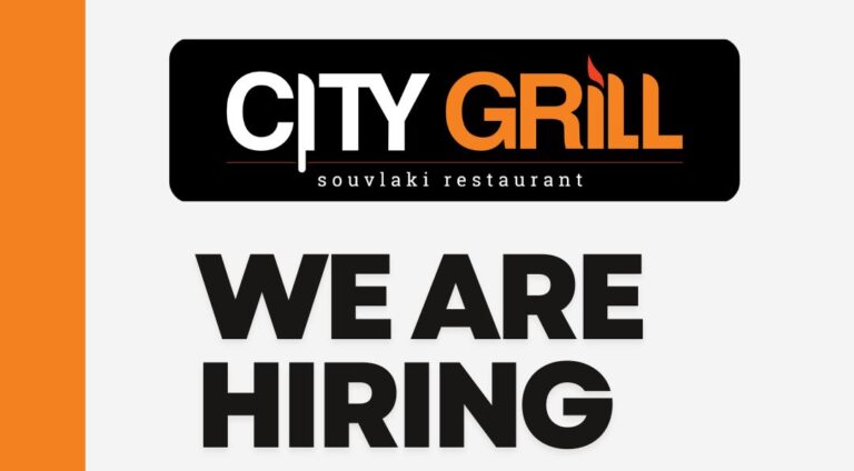Τα καταστήματα City Grill σε Αρτέμιδα και Ραφήνα αναζητούν προσωπικό για όλα τα πόστα