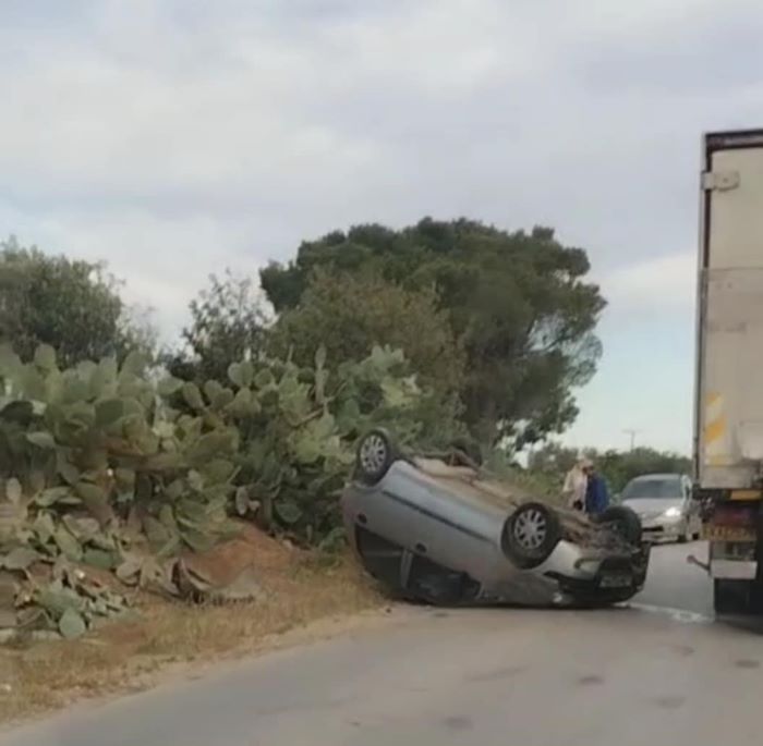 Τροχαίο στη Ραφήνα: Εκτροπή αυτοκινήτου στην οδό Αρίωνος – Κλειστός ο δρόμος – rpn
