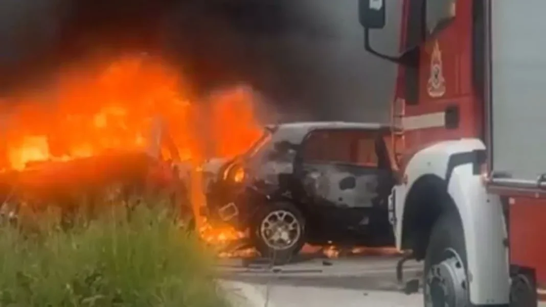 Τραγωδία στην Καβάλα: Άνδρας απανθρακώθηκε μετά από σφοδρή σύγκρουση δύο οχημάτων (Βίντεο) -rpn