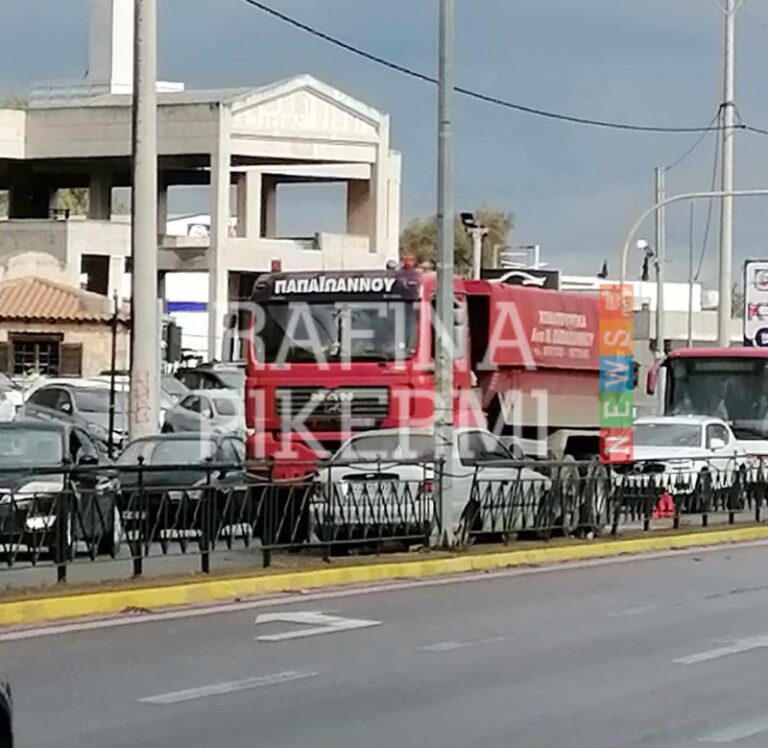 Τροχαίο στη Λεωφόρο Μαραθώνος στο Πικέρμι – Κυκλοφοριακό χάος στο ρεύμα προς Αθήνα – rpn
