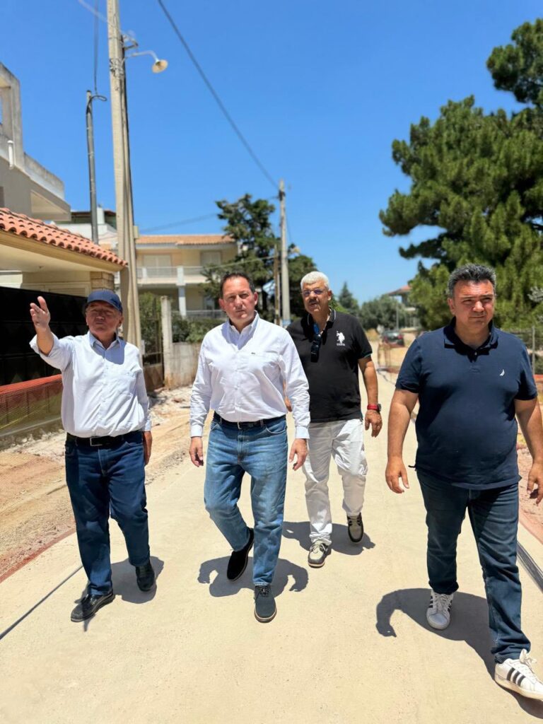 Επίσκεψη του π. Υπουργού Στέλιου Πέτσα στη Νέα Μάκρη