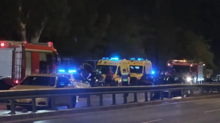 Καραμπόλα επτά αυτοκινήτων στη λεωφόρο Ποσειδώνος – Συνελήφθη ένας οδηγός – rpn
