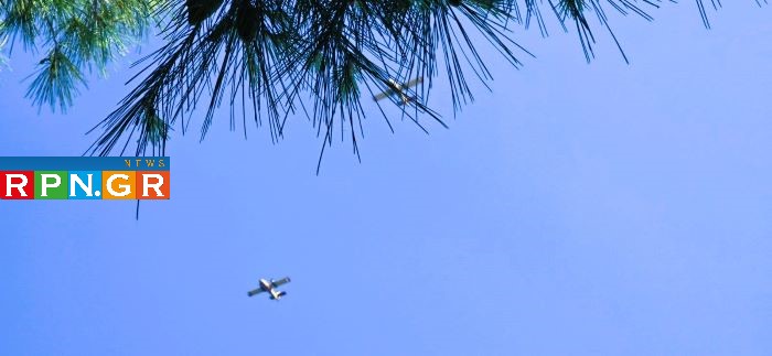 Περιπολίες Canadair πάνω από τη Ραφήνα – rpn