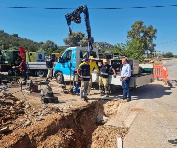 Όλα έτοιμα πια για νερό της ΕΥΔΑΠ και στο Γραμματικό – rpn