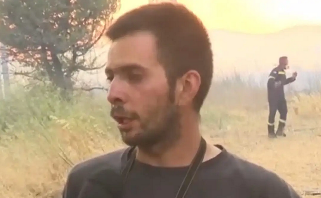 Φωτιά στην Αττική: «Διαπιστώσαμε μια κόλαση, είπα ότι θα καώ ζωντανός» λέει εθελοντής πυροσβέστης