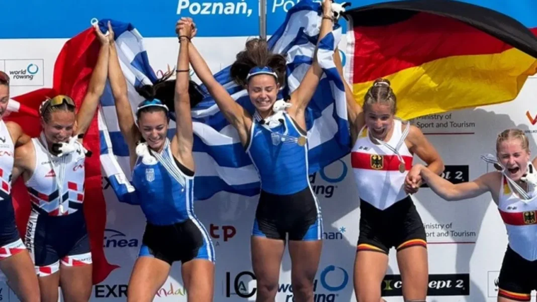 Χρυσό και ασημένιο μετάλλιο για την Ελλάδα στο Παγκόσμιο Πρωτάθλημα Κωπηλασίας U-23 – rpn