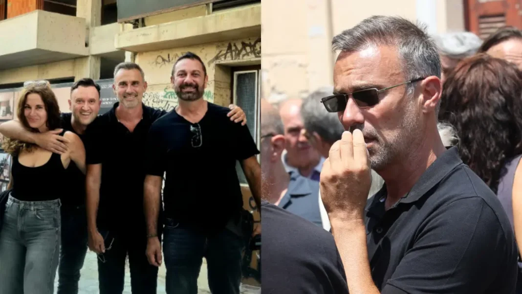 Σάλος με τη φωτογραφία του Γιώργου Καπουτζίδη μετά την κηδεία του Γεράσιμου Μιχελή – «Προσβλητικό», λένε στο X – rpn
