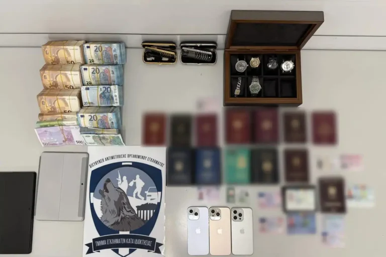 Σπάτα: Συλλήψεις δύο Μολδαβών καταζητούμενων – Η ανακοίνωση της ΕΛ.ΑΣ. και τα ευρήματα της επιχείρησης