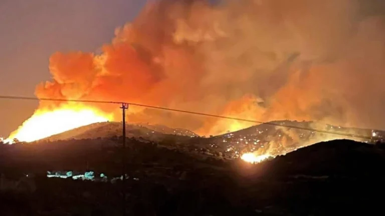Εύβοια: Ολονύκτια μάχη με τις φλόγες στην Κάρυστο – Ξεκίνησαν οι ρίψεις από αέρος – rpn