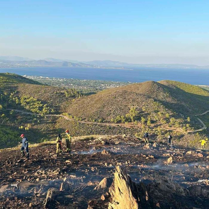 Το Πυροσβεστικό Σώμα Εθελοντών Προβαλίνθου στην πρώτη γραμμή στην χτεσινή φωτιά στο Λύρειο – rpn