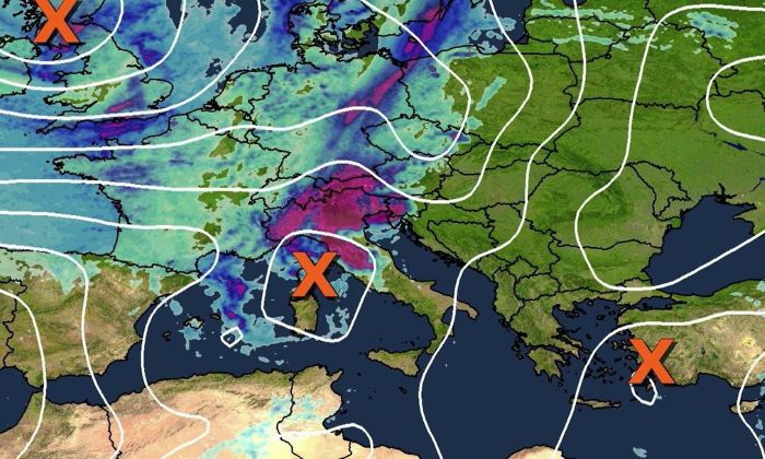 Καιρός – Μαρουσάκης: Επικίνδυνες καταιγίδες το Σαββατοκύριακο – Έρχεται κακοκαιρία από Ιταλία