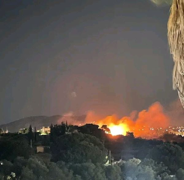 Πυρκαγιά στο Μαρκόπουλο Μεσογαίας – rpn