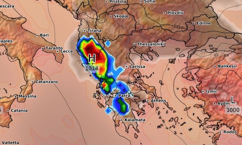Καιρός: Το GFS «κλειδώνει» πυρήνα καταιγίδων στην Ελλάδα – Πότε θα «χτυπήσει»