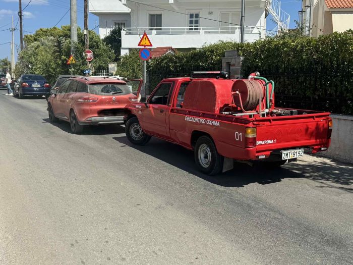 Καραμπόλα τριών αυτοκινήτων στην Αρτέμιδα – rpn