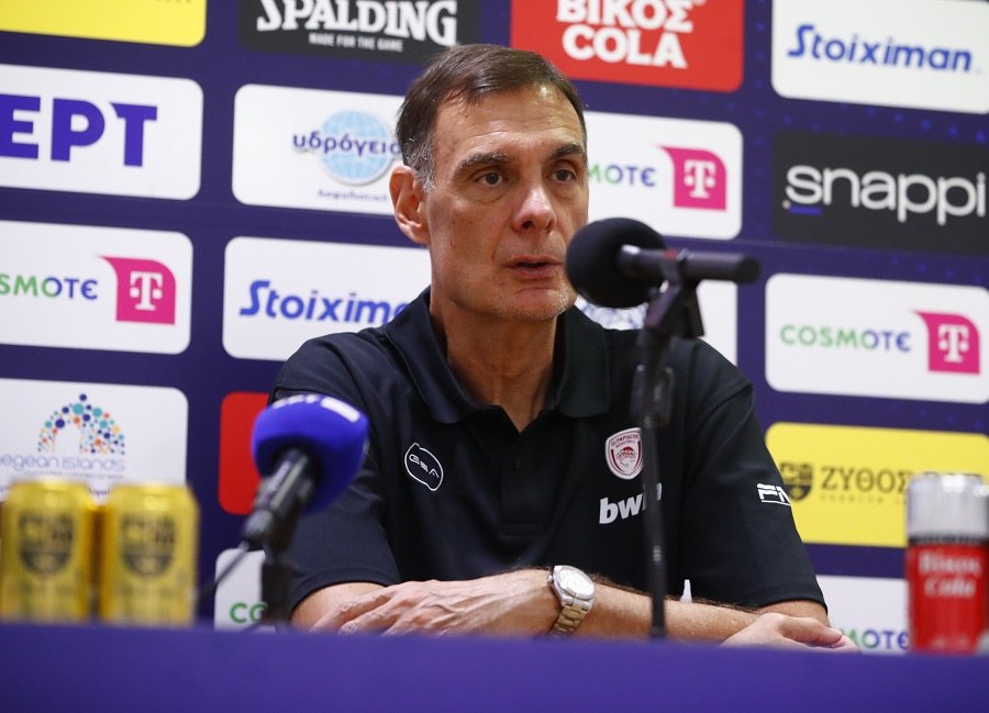 Μπαρτζώκας: «Είμαι ενθουσιασμένος με το ρόστερ του Ολυμπιακού, ευχαριστώ τους προέδρους»