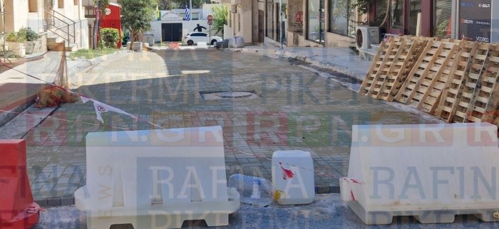 Νέες εργασίες τοποθέτησης κυβόλιθων στο κέντρο της Ραφήνας – rpn
