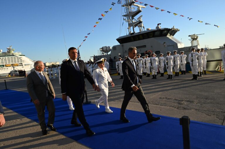 Τελετή παραλαβής και ένταξης πέντε νέων ταχύπλοων περιπολικών σκαφών στο Λιμενικό Σώμα – Ελληνική Ακτοφυλακή