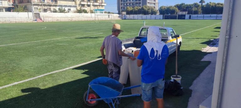 Συνεχής φροντίδα στο Δημοτικό Γήπεδο Ραφήνας «Παναγιώτης Σκούφος» – rpn