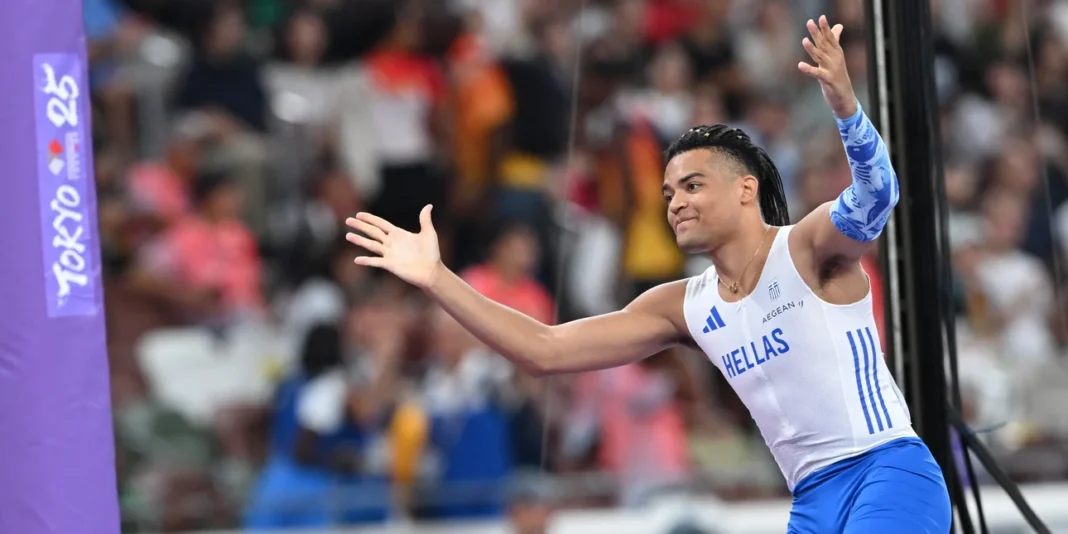 «Παγκόσμιος» Καραλής: Αργυρό μετάλλιο στο Τόκιο με άλμα στα 6,00μ.