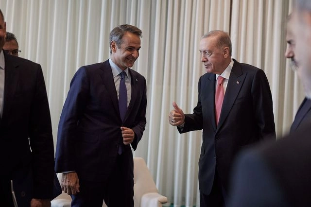 Στο “Σπίτι της Τουρκίας” η συνάντηση Μητσοτάκη – Ερντογάν