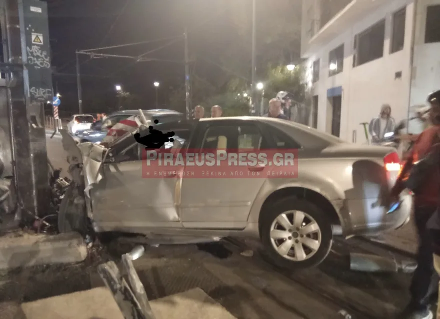 Πειραιάς: Αυτοκίνητο έπεσε σε κολώνα – Νεκρός ο οδηγός, σε σοβαρή κατάσταση η συνοδηγός – rpn