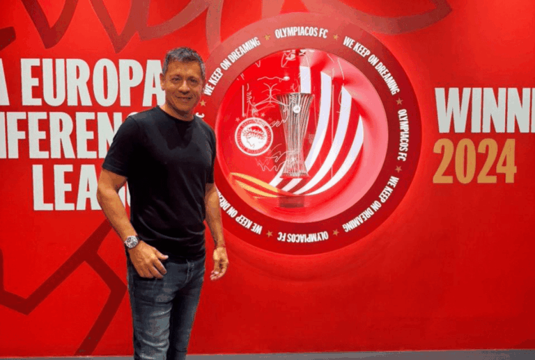 Ολυμπιακός: Στο Μουσείο ο Γκαλέτι – «Θυμήθηκε ένδοξες στιγμές του παρελθόντος»