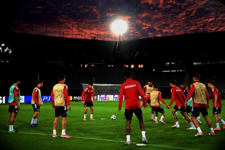 Προπονήθηκε στη Βαρκελώνη ο Ολυμπιακός – Δείτε φωτογραφίες