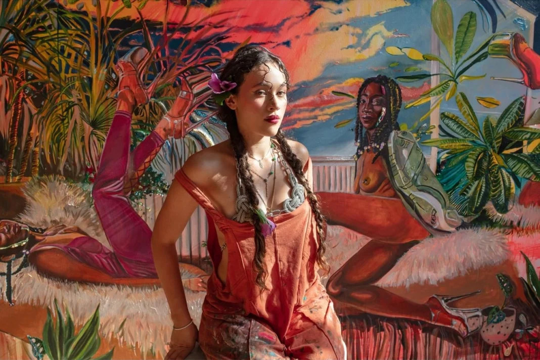 Η Gisela McDaniel ζωγραφίζει κακοποιημένες γυναίκες σαν και αυτή