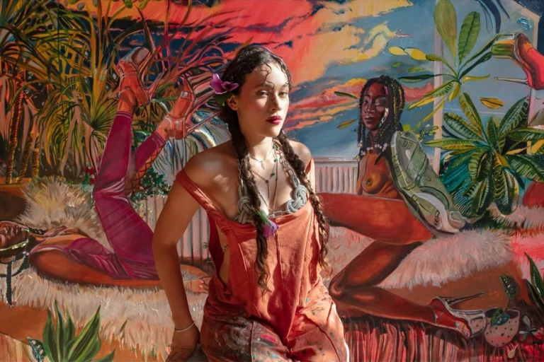 Η Gisela McDaniel ζωγραφίζει κακοποιημένες γυναίκες σαν και αυτή