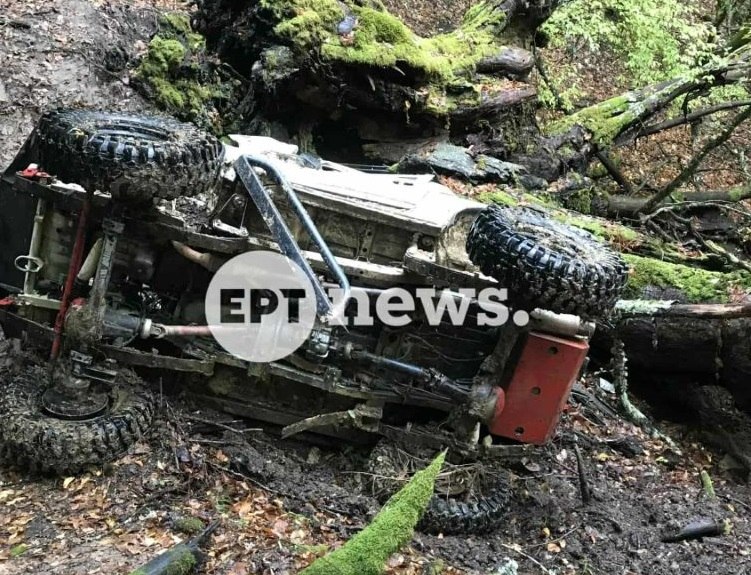 Αδιανόητο τροχαίο στην Καστοριά: Τζιπ έπεσε σε γκρεμό 130 μέτρων – Σώοι οι επιβαίνοντες