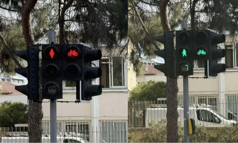 Κύπρος: Τα πρώτα φανάρια με γυναικείες φιγούρες στη Λεωφόρο Μίκη Θεοδωράκη