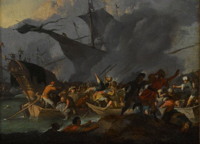 Ναυμαχία Ναυπάκτου: Τα πνεύματα της Ειμαρμένης, τα πεπρωμένα της Ανθρωπότητος