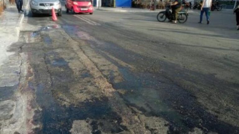 Ραφήνα: Προσοχή! Λάδια στην Λεωφόρο Φλέμινγκ και την Δημοκρατίας – rpn