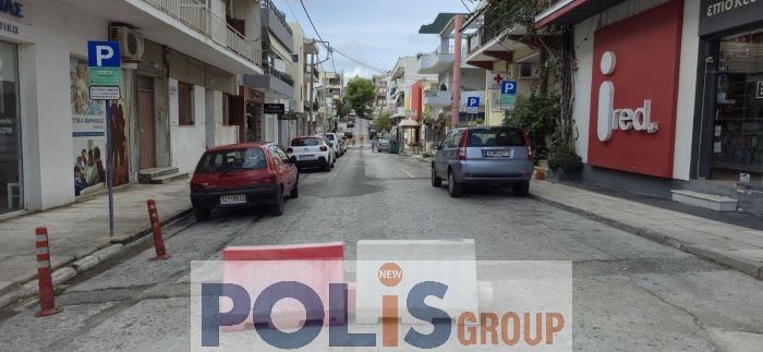 Ραφήνα: Συνεχίζονται τα έργα στο κέντρο – Έκλεισε και η Ελευθερίου Βενιζέλου – φωτογραφίες