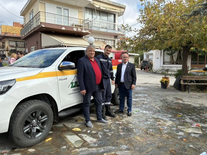 Νέο πυροσβεστικό όχημα στον Βαρνάβα – Παράδοση από τον Δήμο Μαραθώνα – rpn