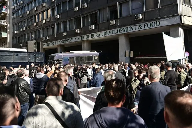 Αγανακτισμένοι αγρότες από όλη την Ελλάδα στο συλλαλητήριο στην Αθήνα