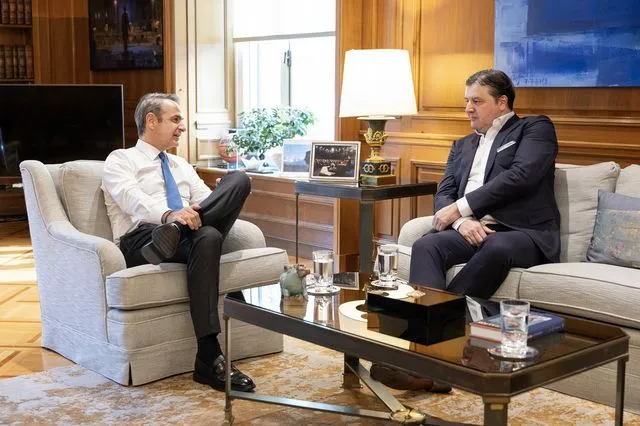 EuroLeague: Στην Αθήνα ο Μποτιρόγκα για το Final Four, συναντήθηκε με τον Μητσοτάκη