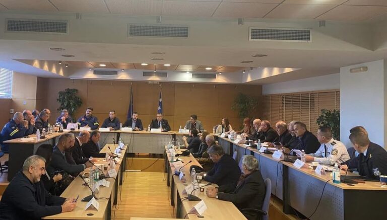 Συνεδρίαση του Περιφερειακού Συντονιστικού Οργάνου Πολιτικής Προστασίας της Π. Ε. Ανατολικής Αττικής για τον απολογισμό της αντιπυρικής περιόδου και την αντιμετώπιση κινδύνων από χιονοπτώσεις – rpn