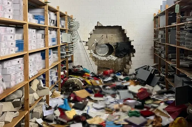 Ριφιφί σε τράπεζα της Γερμανίας – Τρύπησαν τοίχους και παραβίασαν χιλιάδες θυρίδες
