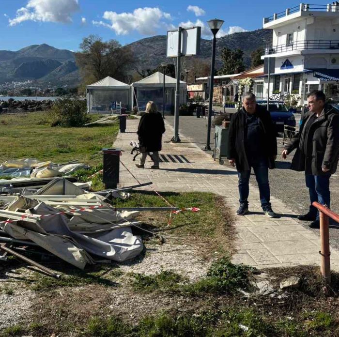 Επιτόπια αυτοψία του Αντιπεριφερειάρχη Ανατολικής Αττικής Δημήτρη Δαμάσκου σε πληγείσες περιοχές μετά τα έντονα καιρικά φαινόμενα – rpn