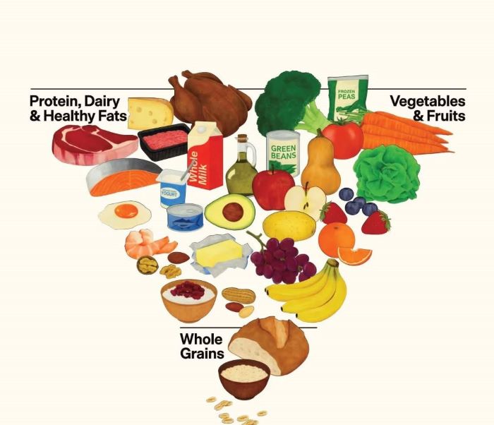 Ιδού η νέα διατροφική πυραμίδα 2025-2030: Μία ιστορική αλλαγή – από την διαιτολόγο διατροφολόγο Χριστίνα Κουτζαβεκιάρη – rpn